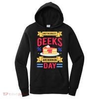 Only The Coolest Geeks Are Born On Pie Day Women's Hoodie thumb 0