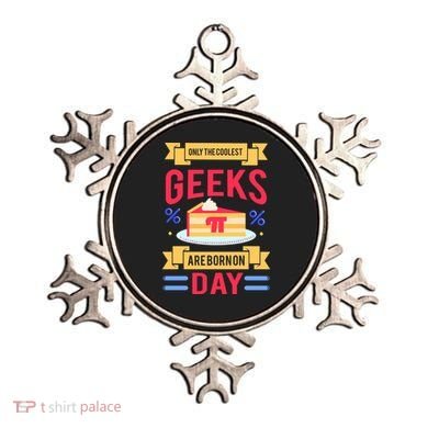 Only The Coolest Geeks Are Born On Pie Day Ornament