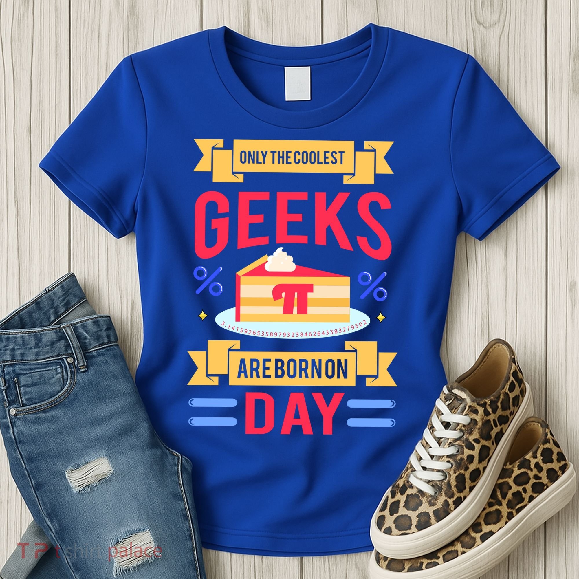 Only The Coolest Geeks Are Born On Pie Day Women's T-Shirt