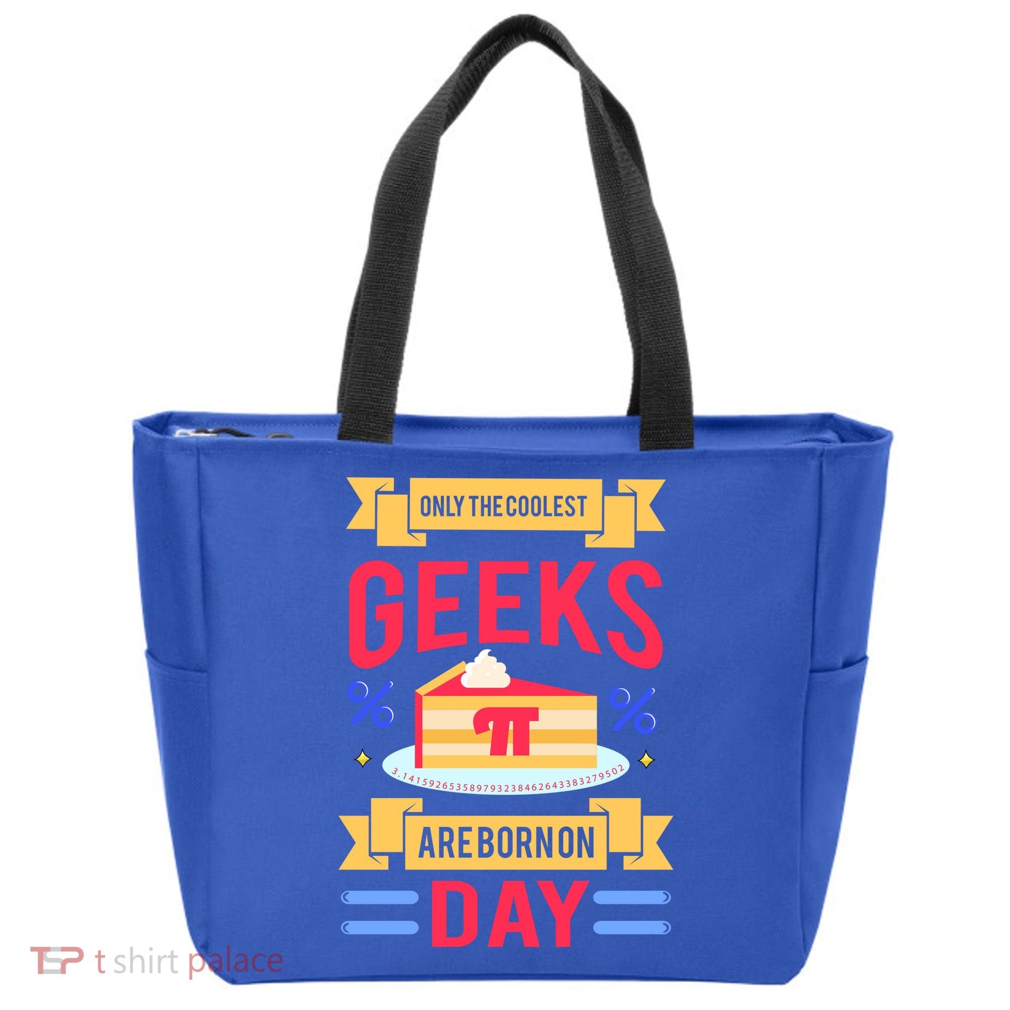 Only The Coolest Geeks Are Born On Pie Day Tote Bag