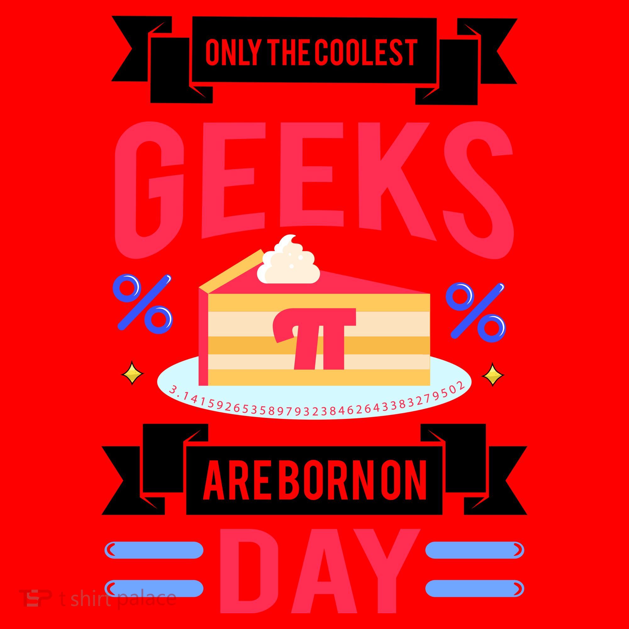 Only The Coolest Geeks Are Born On Pie Day Santa Hat