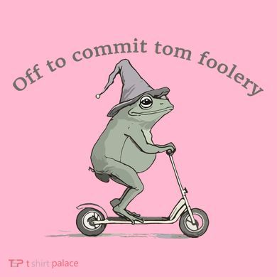 Off To Commit Tom Foolery Frog And Fun Playful Humor Baby Long Sleeve Bodysuit