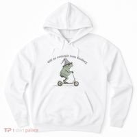 Off To Commit Tom Foolery Frog And Fun Playful Humor Hoodie thumb 0