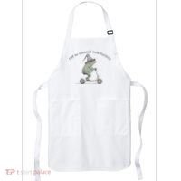 Off To Commit Tom Foolery Frog And Fun Playful Humor Apron thumb 0