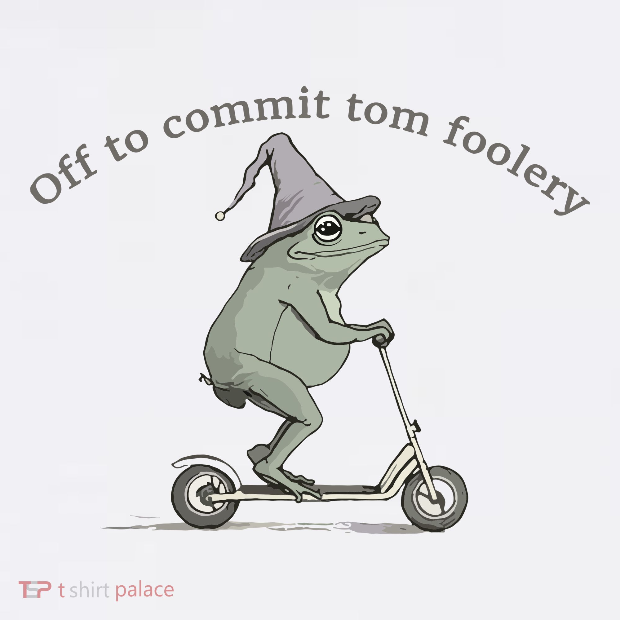 Off To Commit Tom Foolery Frog And Fun Playful Humor Tumbler