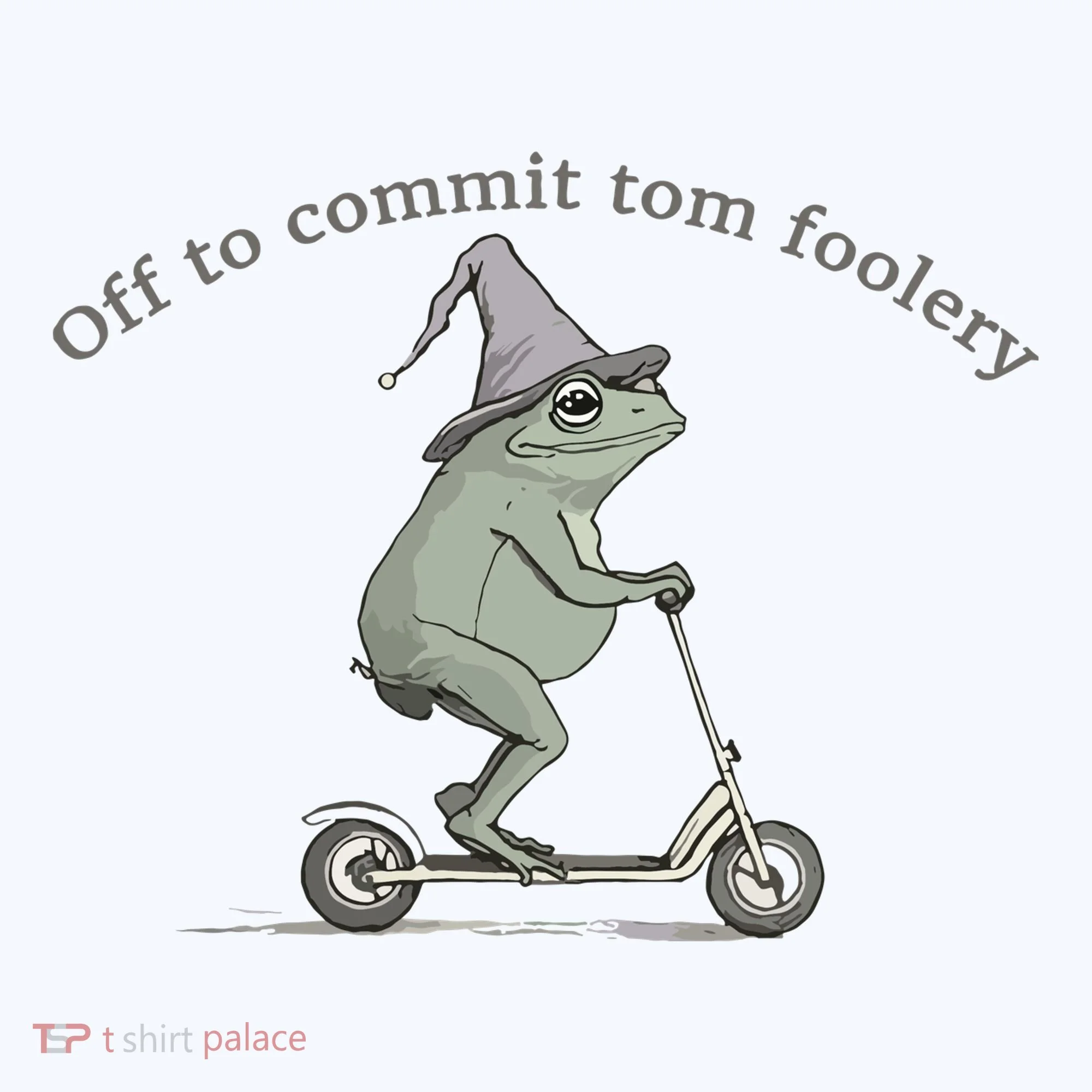 Off To Commit Tom Foolery Frog And Fun Playful Humor Baby Bodysuit