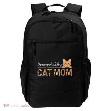 Orange Tabby Cat Mama Leopard Orange Tabby Cat Owner Backpack