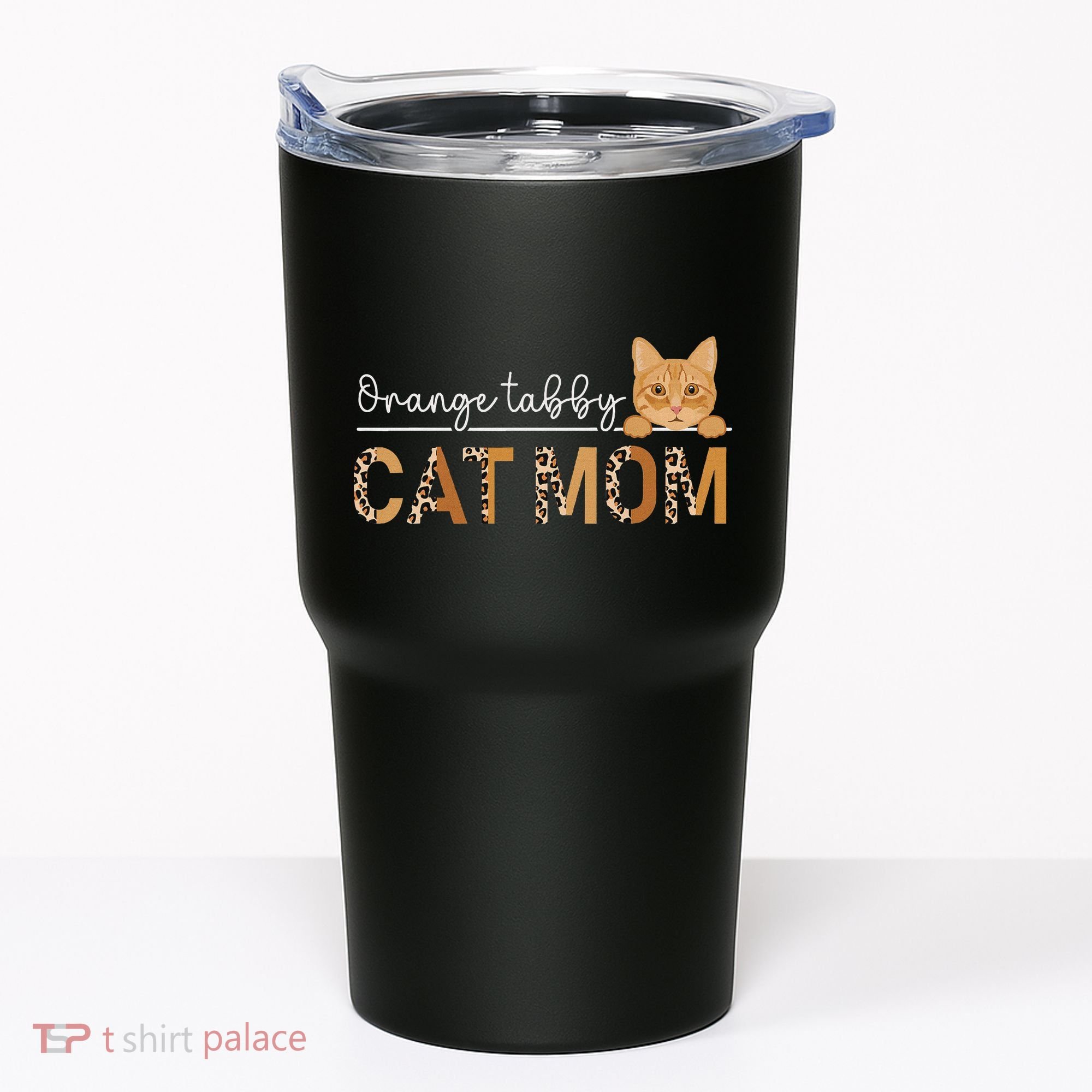 Orange Tabby Cat Mama Leopard Orange Tabby Cat Owner Tumbler