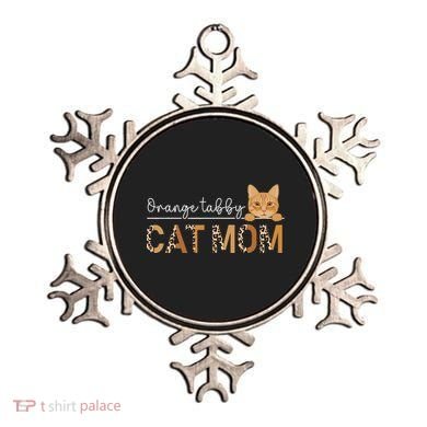 Orange Tabby Cat Mama Leopard Orange Tabby Cat Owner Ornament