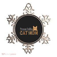 Orange Tabby Cat Mama Leopard Orange Tabby Cat Owner Ornament thumb 0