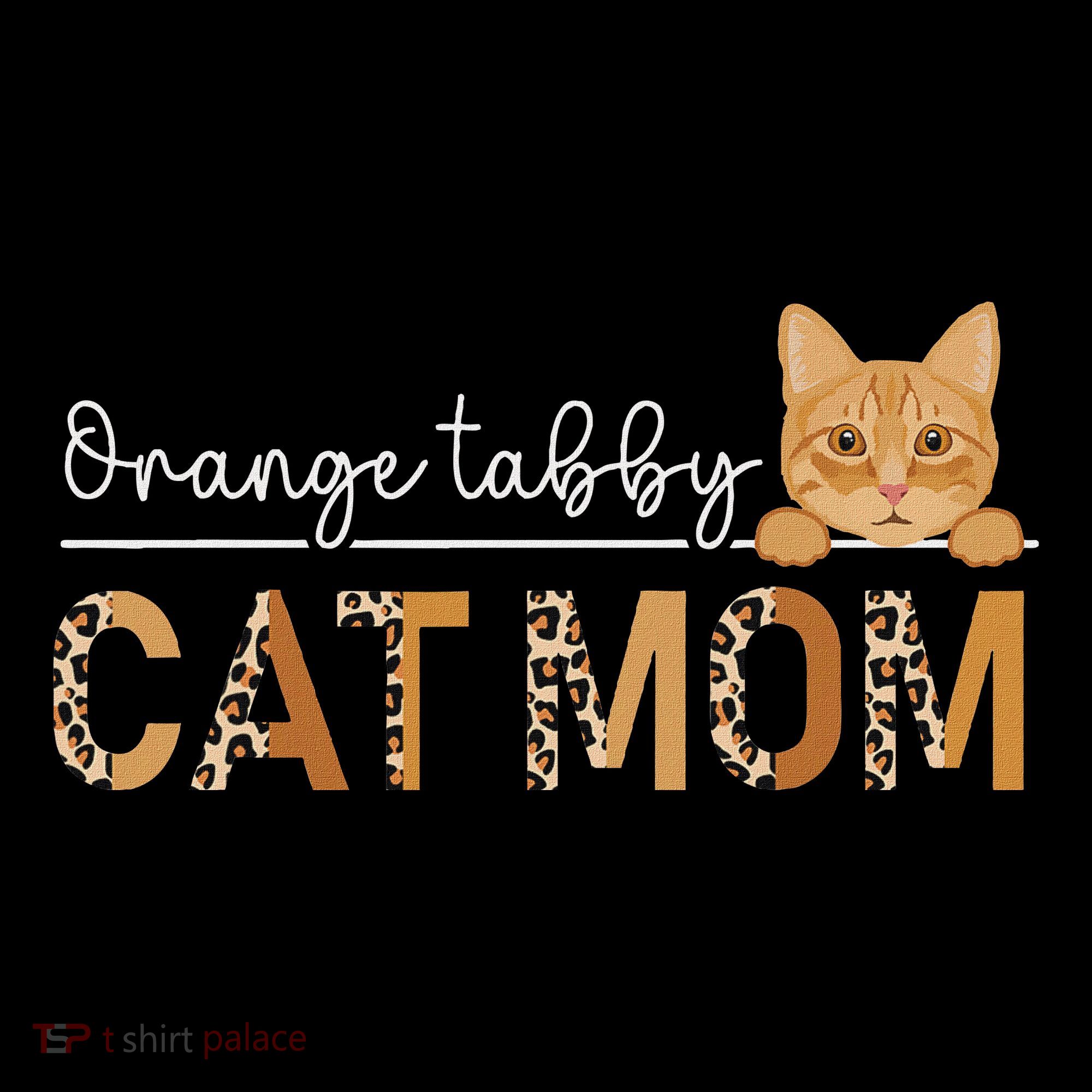 Orange Tabby Cat Mama Leopard Orange Tabby Cat Owner Baby Bodysuit