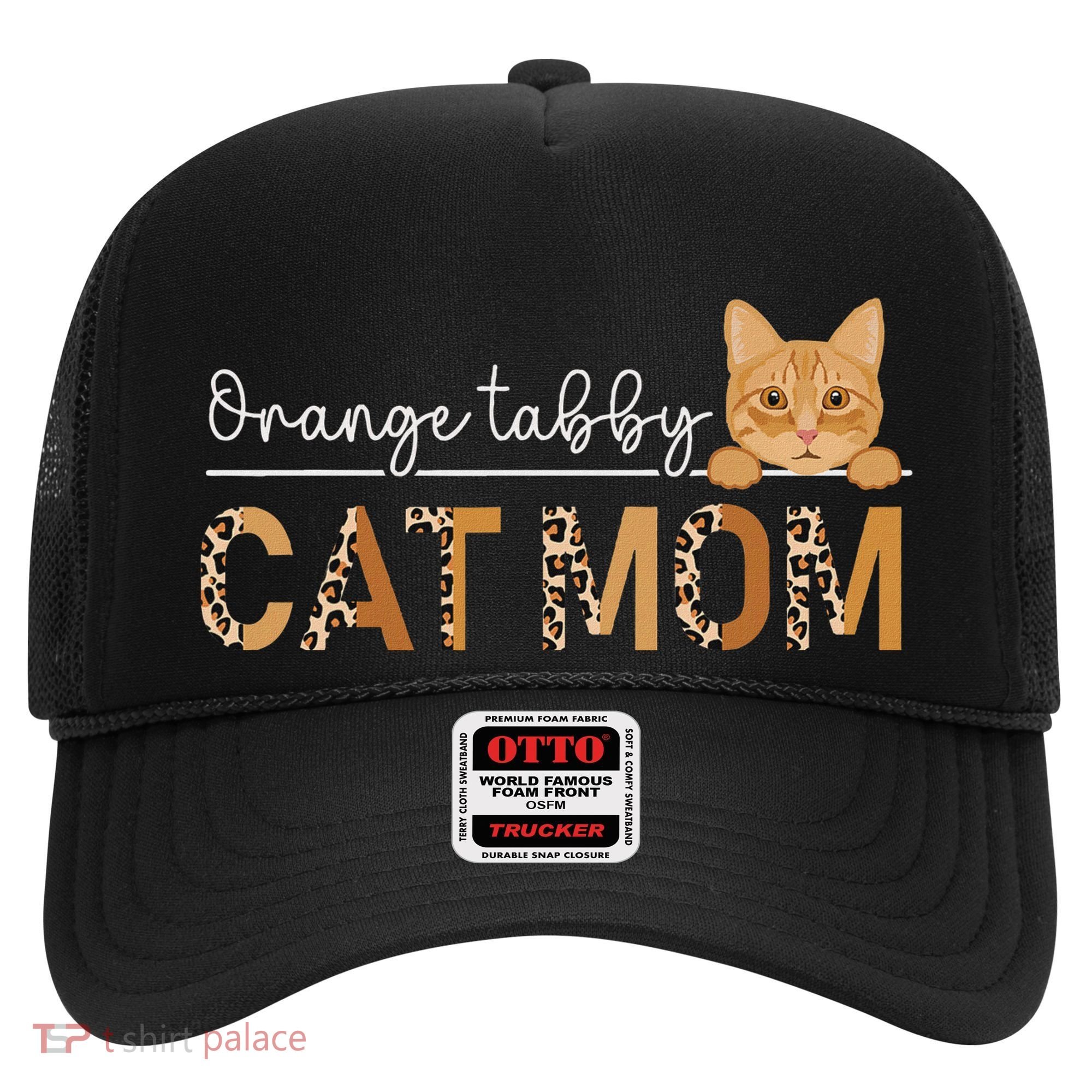 Orange Tabby Cat Mama Leopard Orange Tabby Cat Owner Hat