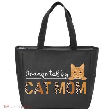 Orange Tabby Cat Mama Leopard Orange Tabby Cat Owner Tote Bag