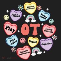 Occupational Therapy Candy Heart Valentines Day Women's Sweatshirt thumb 2