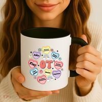 Occupational Therapy Candy Heart Valentines Day Coffee Mug thumb 3