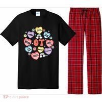 Occupational Therapy Candy Heart Valentines Day Pajama Set thumb 0