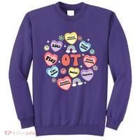 Occupational Therapy Candy Heart Valentines Day Sweatshirt thumb 0
