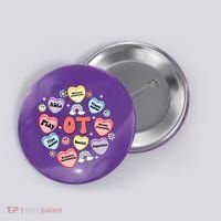 Occupational Therapy Candy Heart Valentines Day Button thumb 0