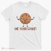 One Tough Cookie Cute Chocolate Chip Cookie With Muscles T-Shirt thumb 0
