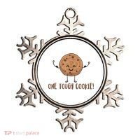 One Tough Cookie Cute Chocolate Chip Cookie With Muscles Ornament thumb 0
