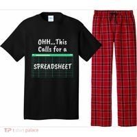 Oh... This Calls For A Spreadsheet Office Pajama Set thumb 0
