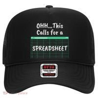 Oh... This Calls For A Spreadsheet Office Hat thumb 0