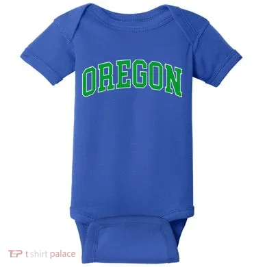 Oregon Throwback Design Classic  Baby Bodysuit