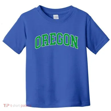 Oregon Throwback Design Classic Toddler T-Shirt