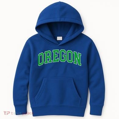 Oregon Throwback Design Classic  Kids Hoodie