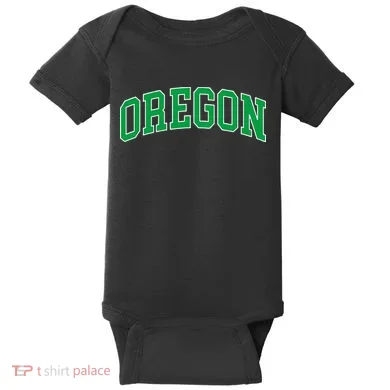 Oregon Throwback Design Classic Baby Bodysuit