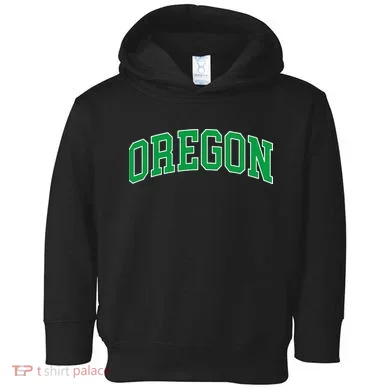 Oregon Throwback Design Classic Toddler Hoodie