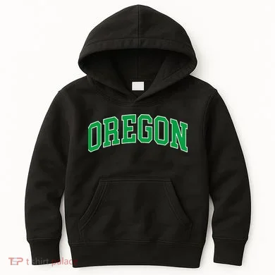 Oregon Throwback Design Classic Kids Hoodie