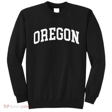 Oregon Throwback Design Classic Sweatshirt