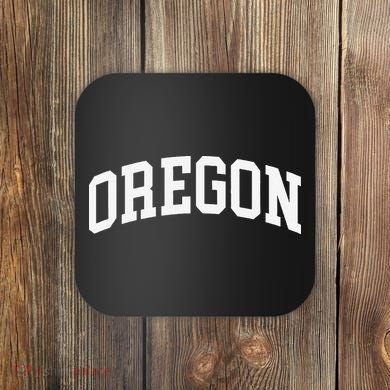 Oregon Throwback Design Classic Coaster