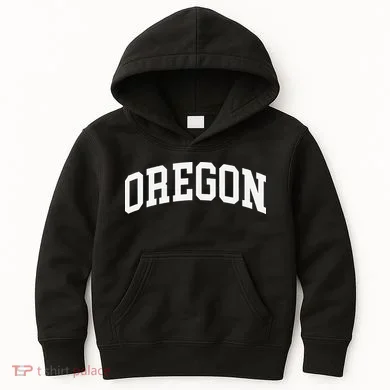 Oregon Throwback Design Classic Kids Hoodie