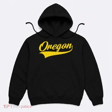 Oregon Throwback Design Print Classic Hoodie