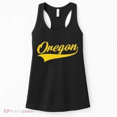 Oregon Throwback Design Print Classic Women's Tank Top