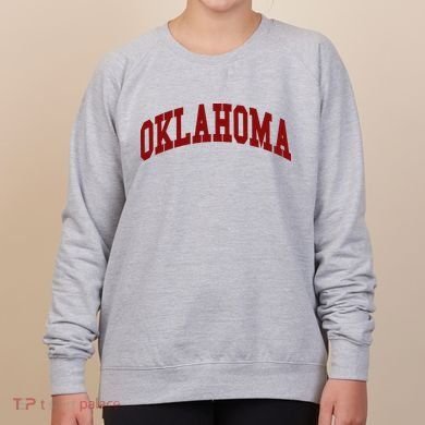 Oklahoma Throwback Design Classic Women's Sweatshirt