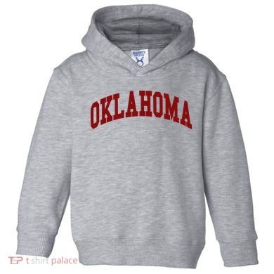 Oklahoma Throwback Design Classic Toddler Hoodie