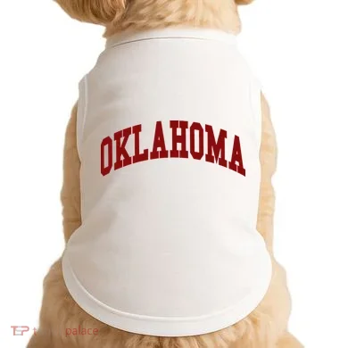 Oklahoma Throwback Design Classic Doggie Tank