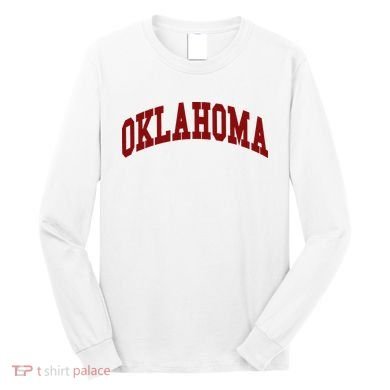 Oklahoma Throwback Design Classic Long Sleeve Shirt