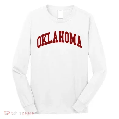 Oklahoma Throwback Design Classic Long Sleeve Shirt