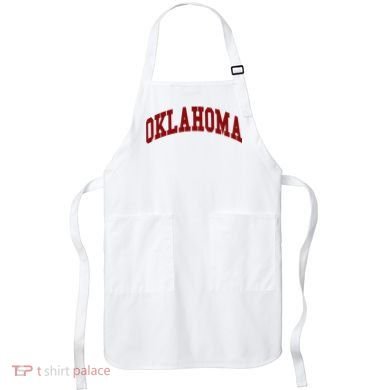 Oklahoma Throwback Design Classic Apron