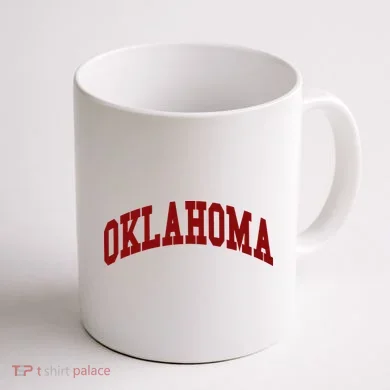 Oklahoma Throwback Design Classic Coffee Mug back