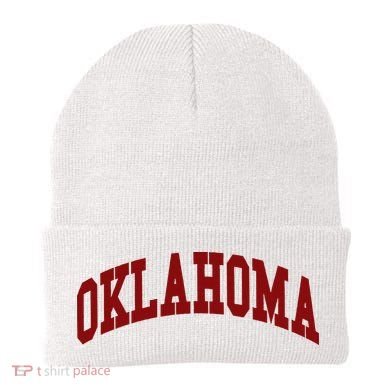 Oklahoma Throwback Design Classic Beanie
