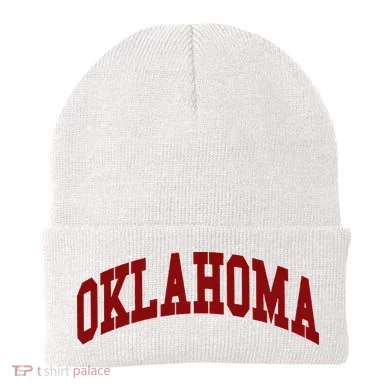 Oklahoma Throwback Design Classic Beanie