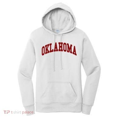 Oklahoma Throwback Design Classic Women's Hoodie