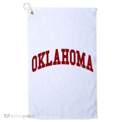 Oklahoma Throwback Design Classic Golf Towel