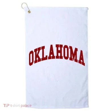 Oklahoma Throwback Design Classic Golf Towel