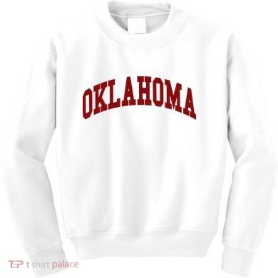 Oklahoma Throwback Design Classic Kids Sweatshirt